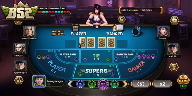 Baccarat B52Club - Live Casino Sang Hấp Dẫn Hàng Top 3 Chiến thuật chinh phục hiệu quả từ dân chuyên nhiều năm kinh nghiệm