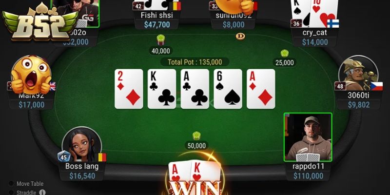 Poker B52Club - Game Bài Casino Đấu Trí Đầy Lôi Cuốn 2 Hướng dẫn cách chơi game live Poker B52Club